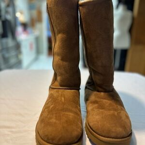 UGG Tall Brown Suede Boots
